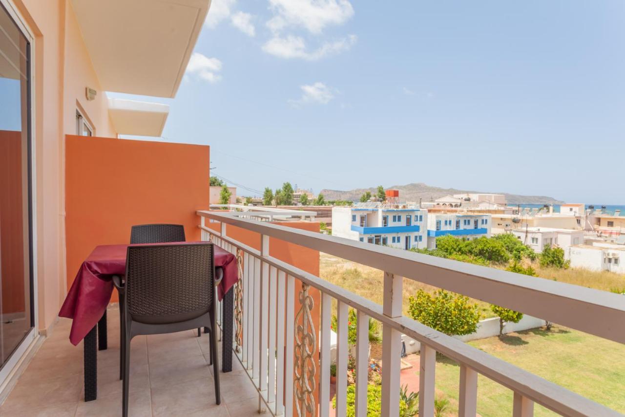 Christine Seaside Apartments In Chania ستالوس المظهر الخارجي الصورة