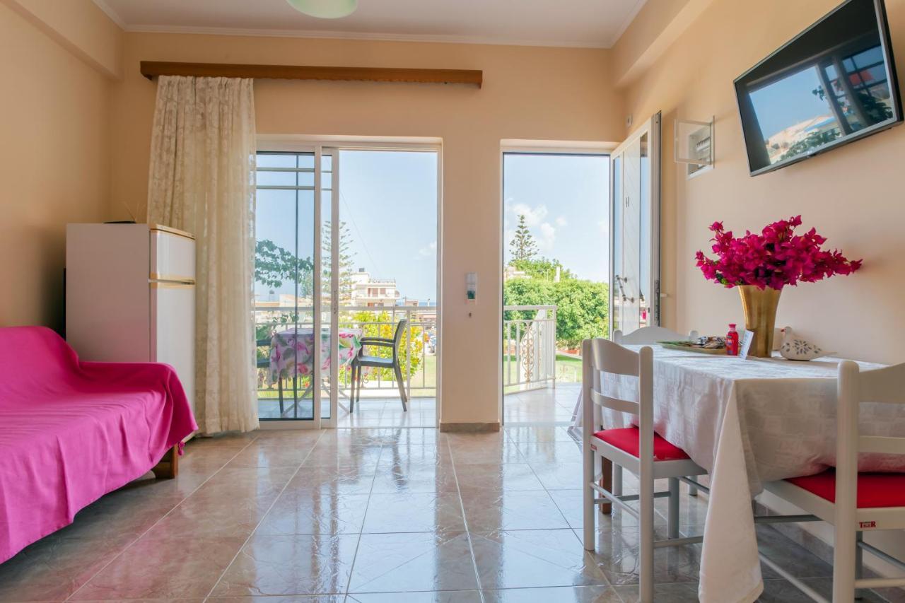 Christine Seaside Apartments In Chania ستالوس المظهر الخارجي الصورة