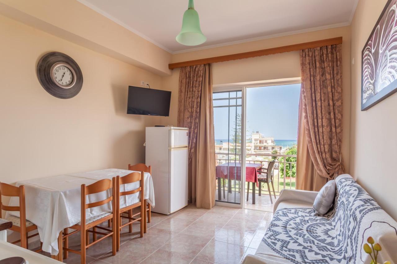 Christine Seaside Apartments In Chania ستالوس المظهر الخارجي الصورة
