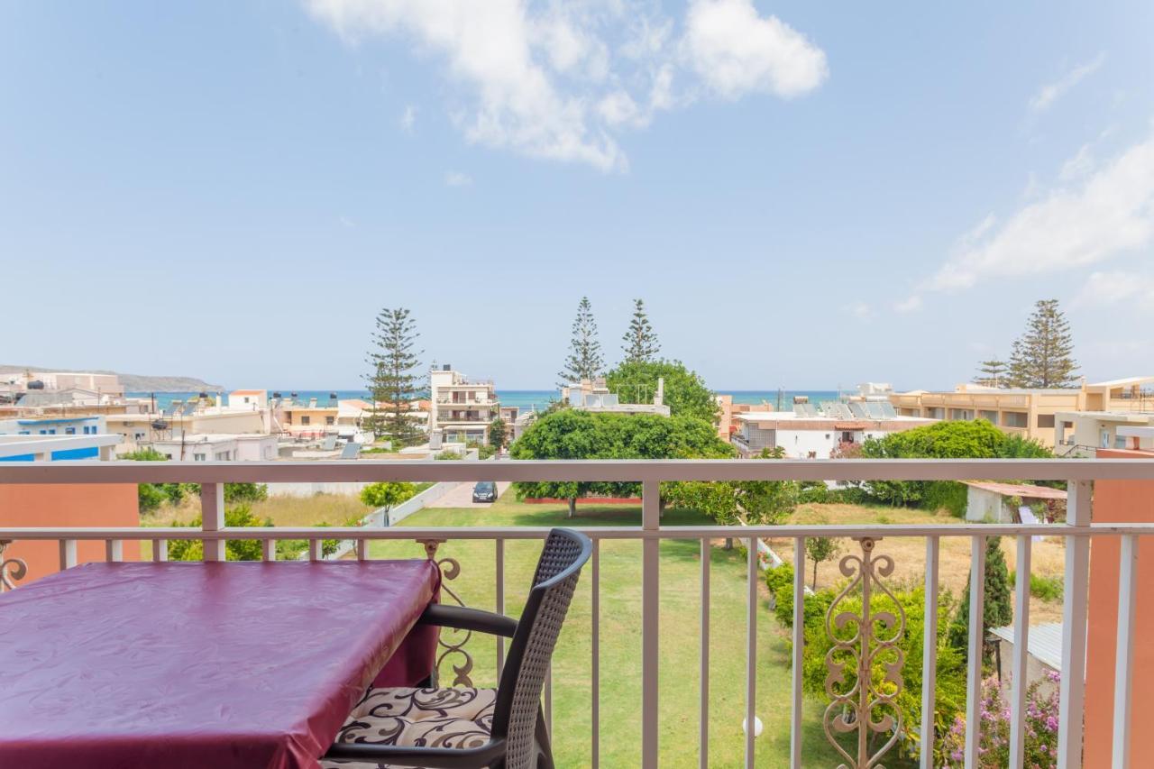 Christine Seaside Apartments In Chania ستالوس المظهر الخارجي الصورة