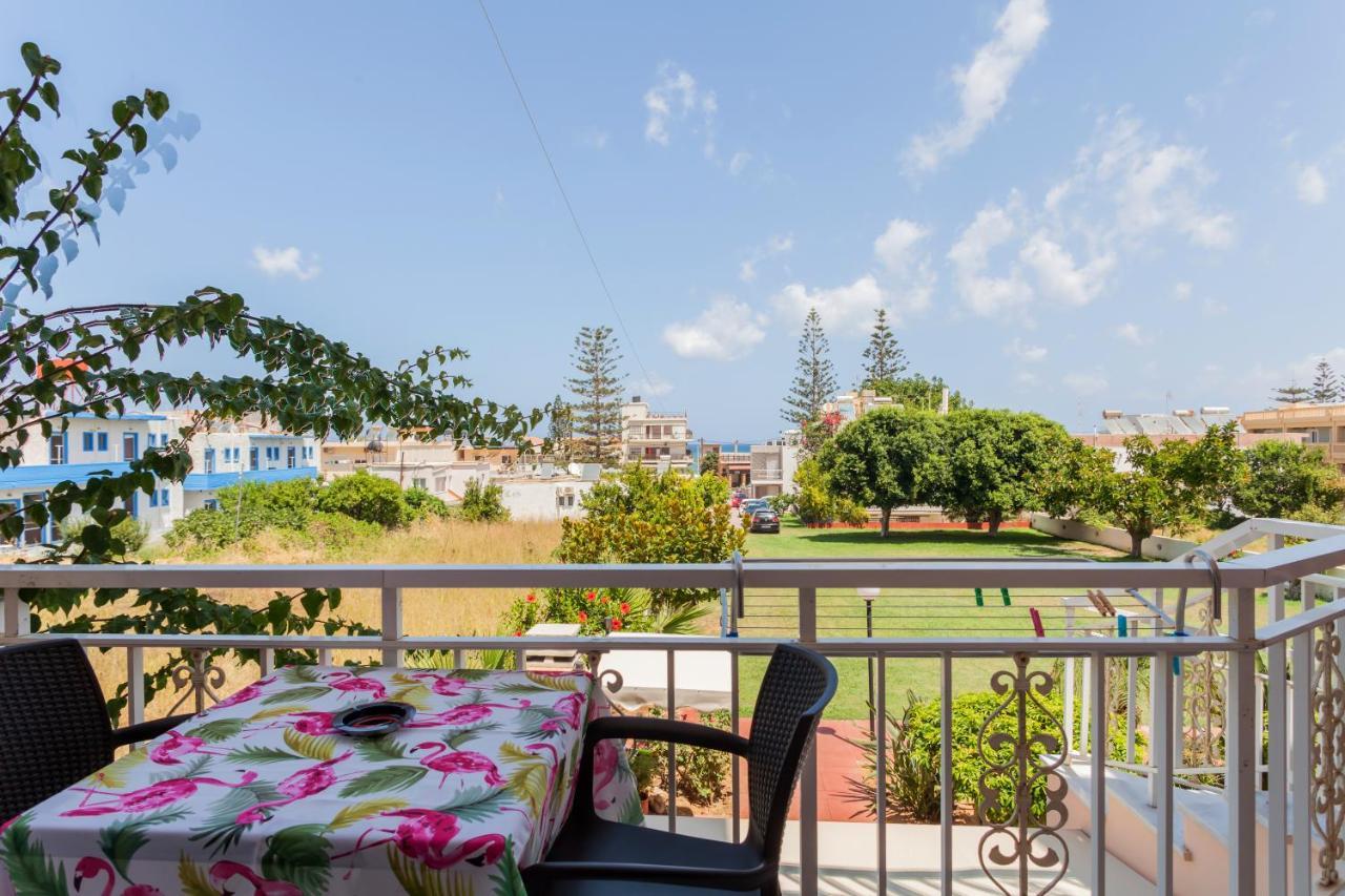 Christine Seaside Apartments In Chania ستالوس المظهر الخارجي الصورة