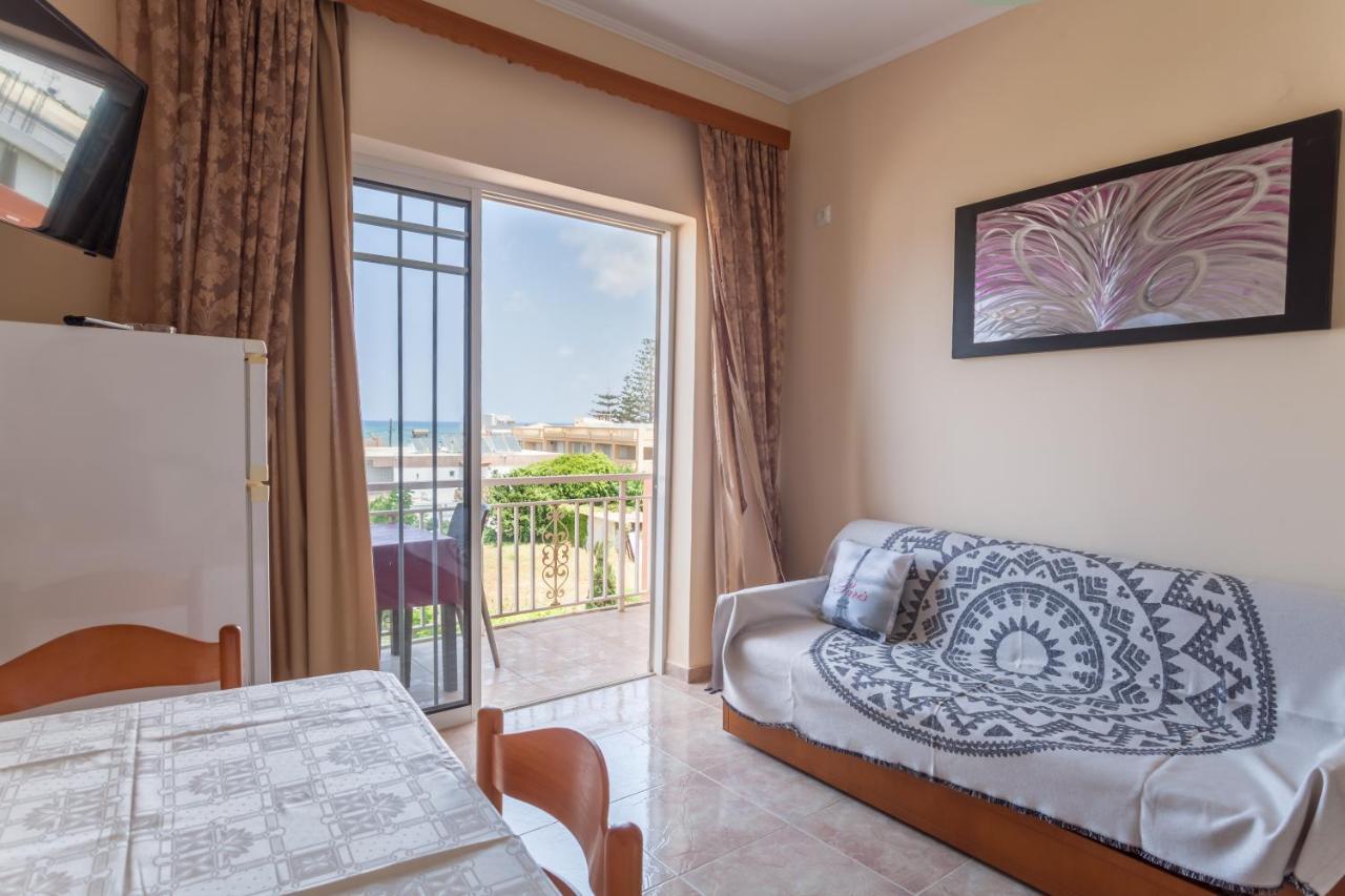 Christine Seaside Apartments In Chania ستالوس المظهر الخارجي الصورة