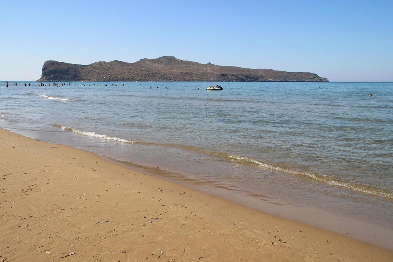 Christine Seaside Apartments In Chania ستالوس المظهر الخارجي الصورة