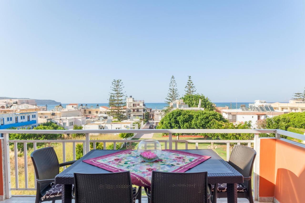 Christine Seaside Apartments In Chania ستالوس المظهر الخارجي الصورة