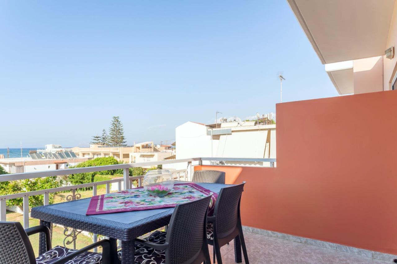Christine Seaside Apartments In Chania ستالوس المظهر الخارجي الصورة